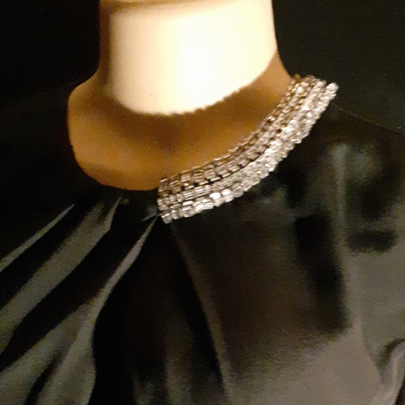 PHILLIP LIM EMBELLISHED COLLAR SHEATH DRESS SZ SM - Picture 6 of 6